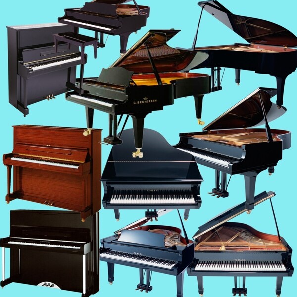 非常实用的钢琴钢琴大集合各种钢琴PSD源文件钢琴图片钢琴psd