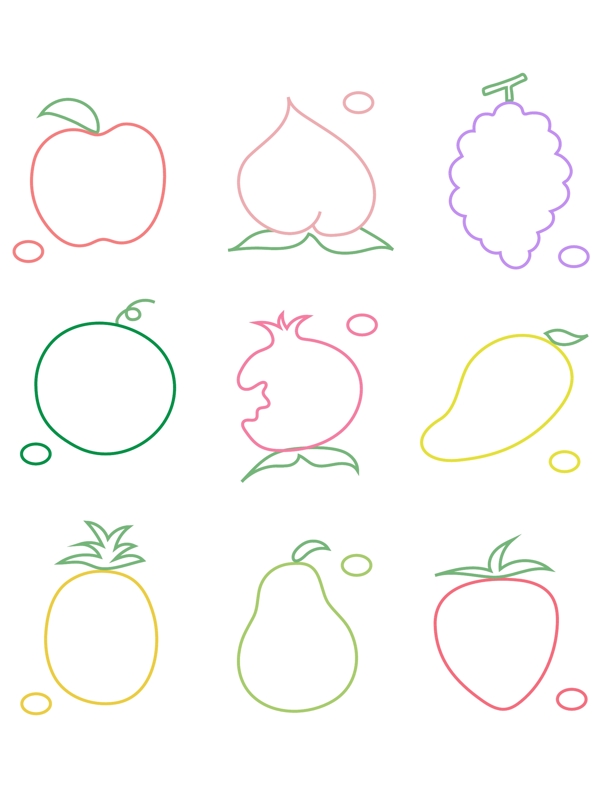 水果对话框便签元素