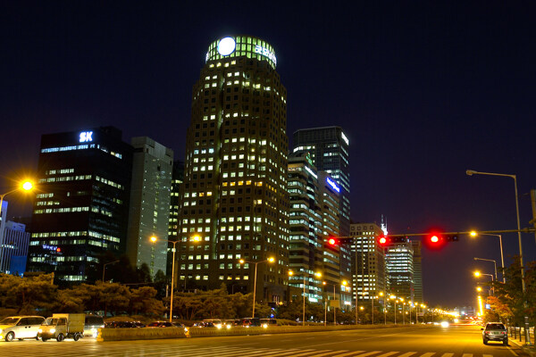 全球首席大百科城市夜景景色建筑灯光繁华都市