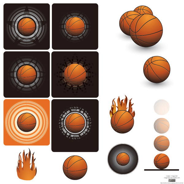 各式篮球样式