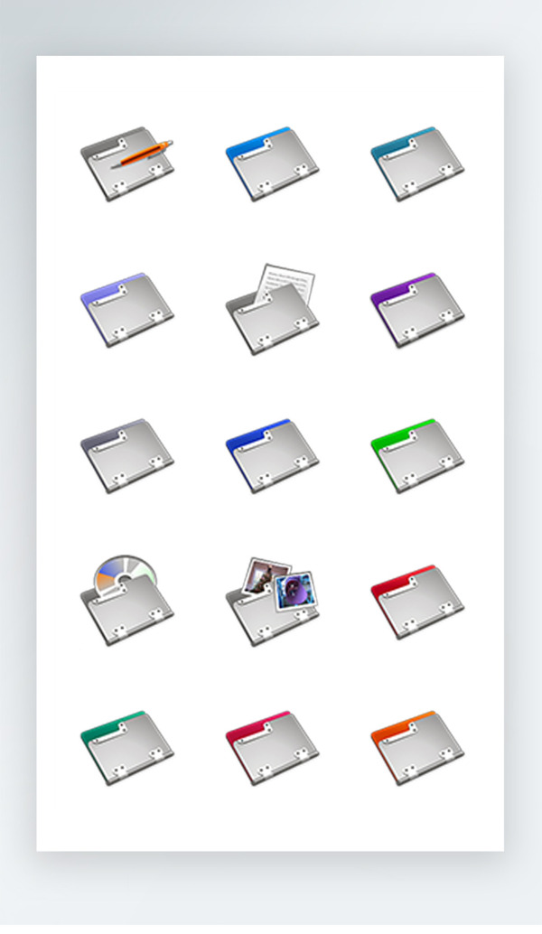 软件工具图标彩色写实图标素材png