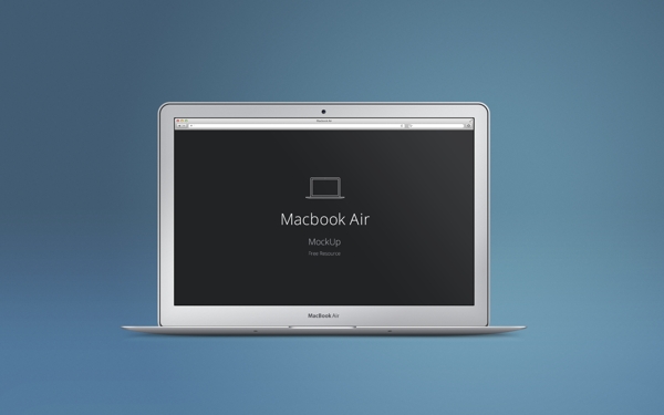 MacBook界面模型