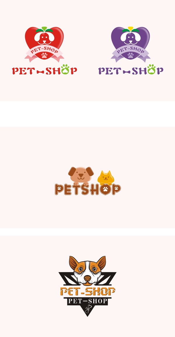 宠物图标标志logo
