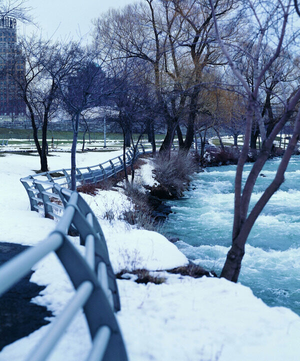 冬天雪景