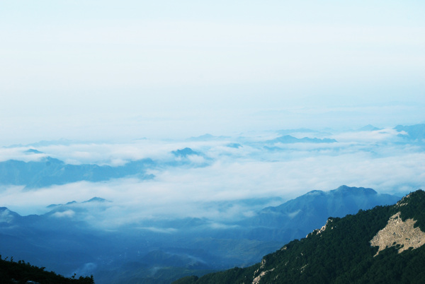 唯美云朵风景图片