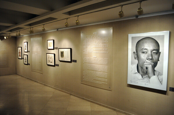 上海美术馆展示作品图片