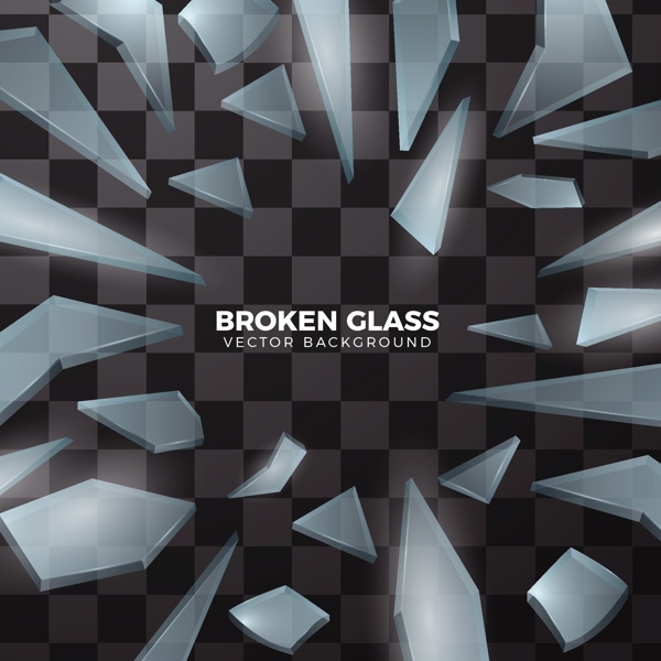 碎裂玻璃