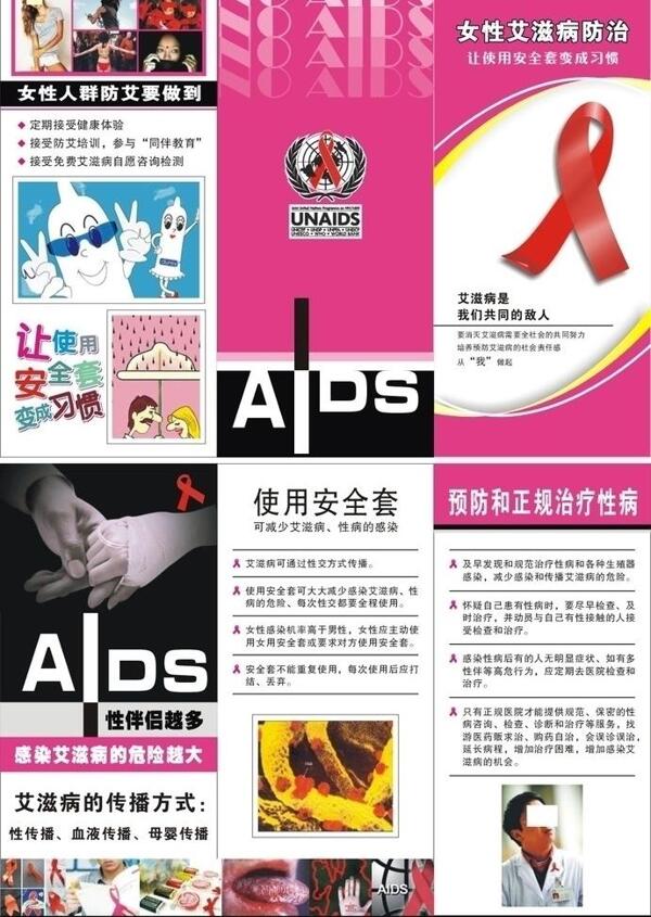女性艾滋病防治图片