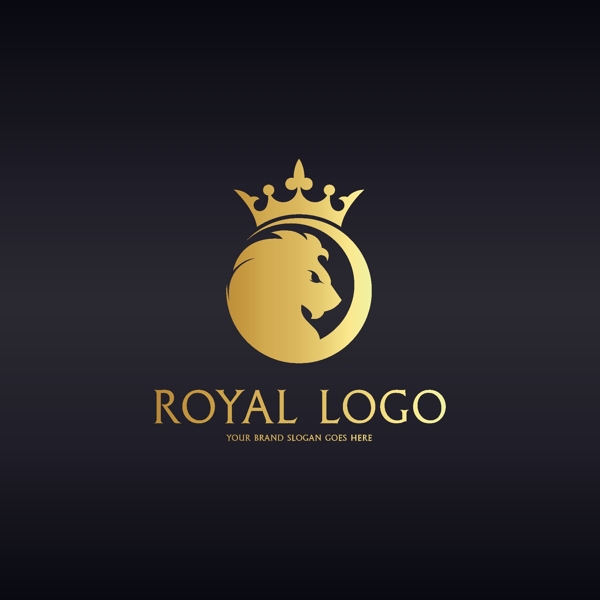金色logo设计
