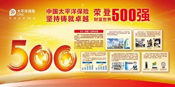 太平洋500强太平洋保险