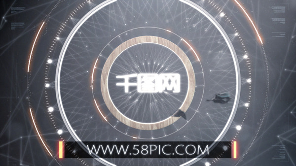 高科技标志片头logo演绎效果ae模板
