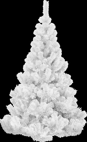 白色圣诞树免抠元素