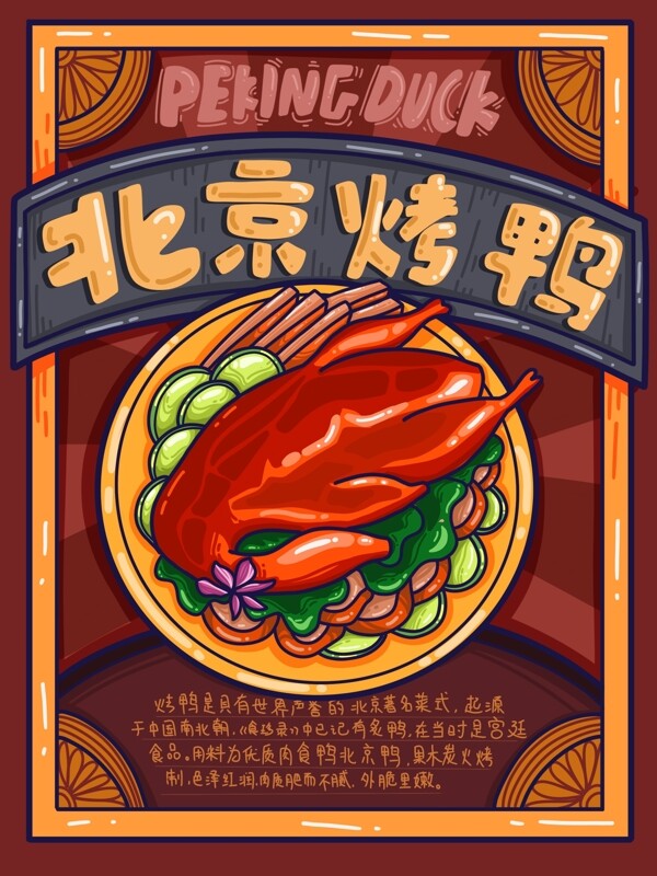 地方特色美食之北京烤鸭
