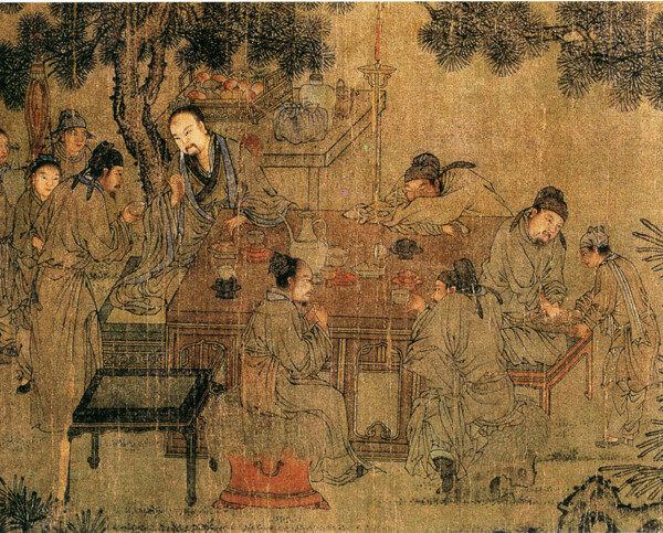 夜宴图d人物画中国古画0201