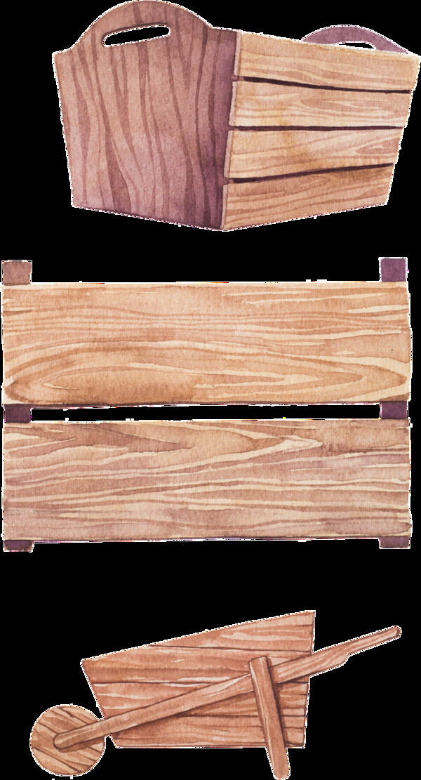 制造工具的木板矢量素材