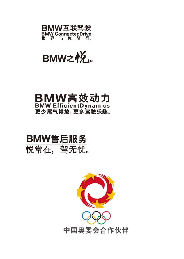 宝马互联驾驶BMW之悦标志