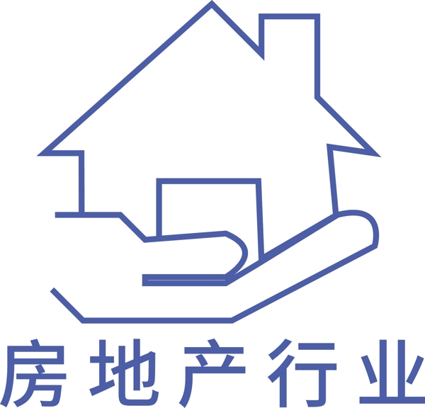 蓝色房产LOGO