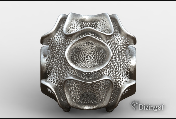 舍恩的三维表面的花瓶数学艺术的dizingof市普立得