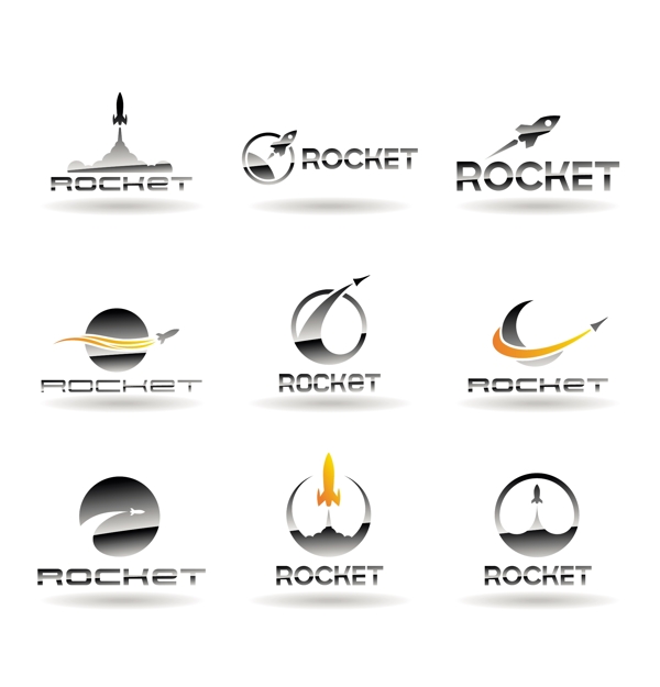 火箭logo设计
