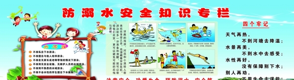 防溺水安全知识专栏