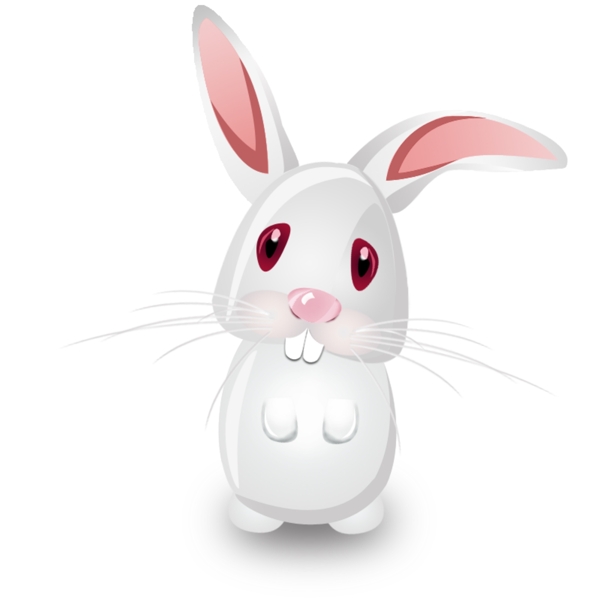 鼠绘卡通兔子图片