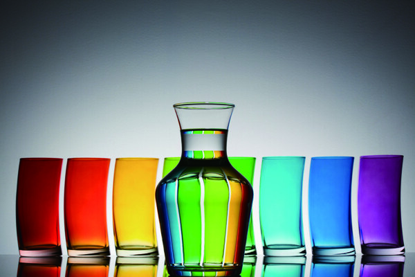 彩虹塑料杯图片