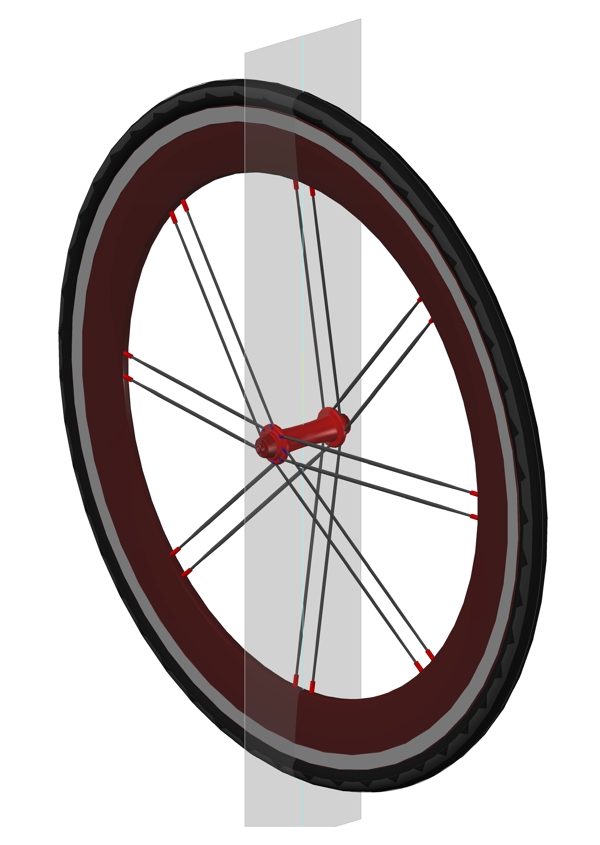 公路自行车车轮的航空铝