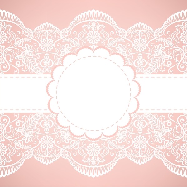 淡雅背景粉色花纹图片