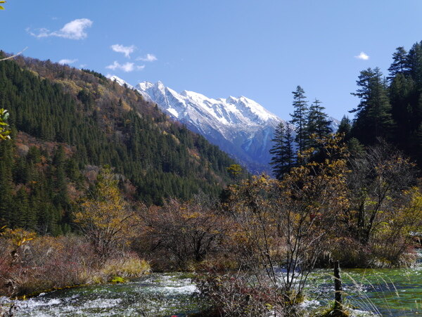 九寨沟山水图片