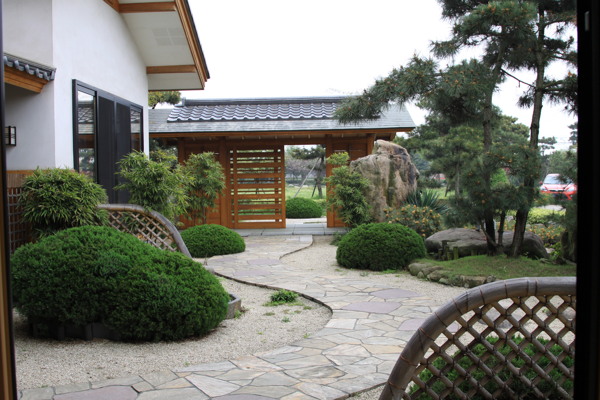 日式园林庭院图片
