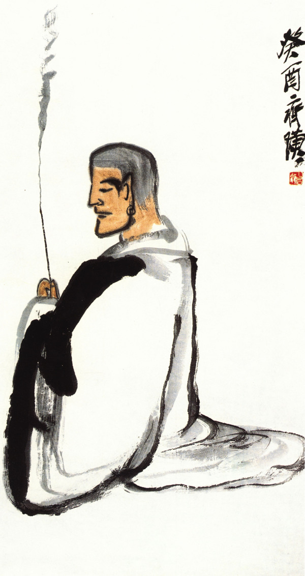 水墨人物中国画