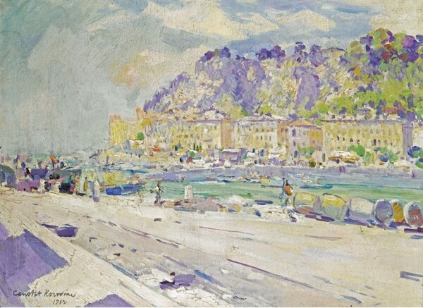 ConstantinKorovinTheSouthofFrance1922.jpeg画家风景画静物油画建筑油画装饰画