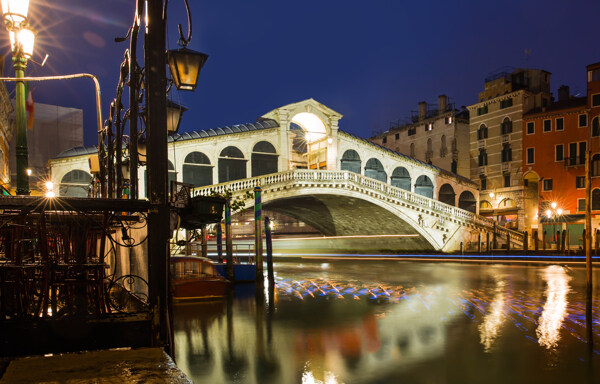 威尼斯叹息桥图片
