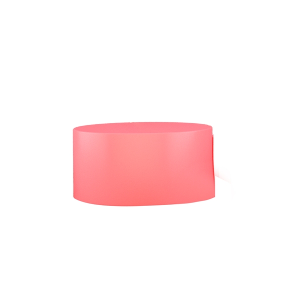 粉色圆弧创意圆柱元素