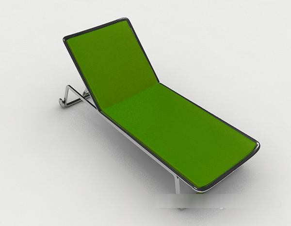 绿色躺椅