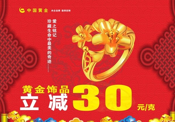 中国黄金广告