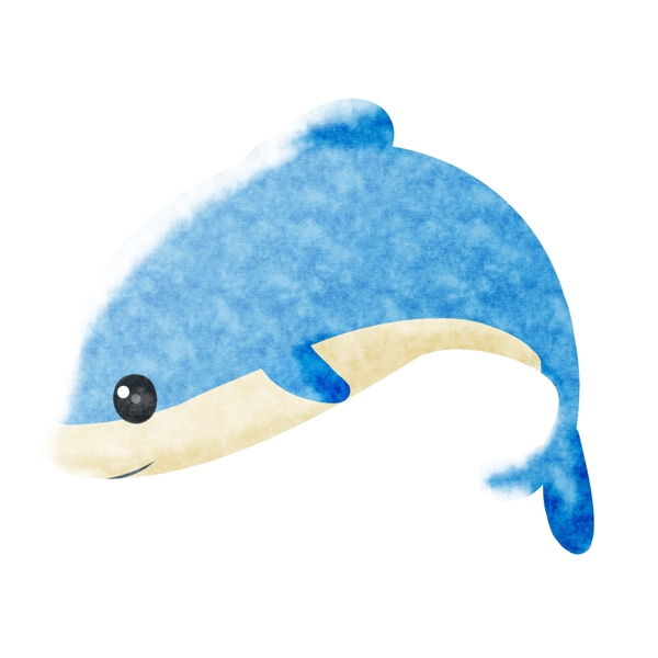 海豚蓝色动物