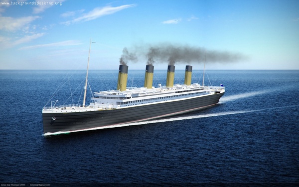泰坦尼克号出海