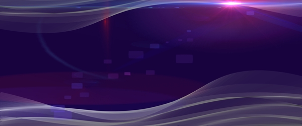 科技风简约线条光效互联网紫色背景