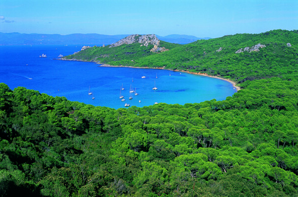 海湾海边风光图片