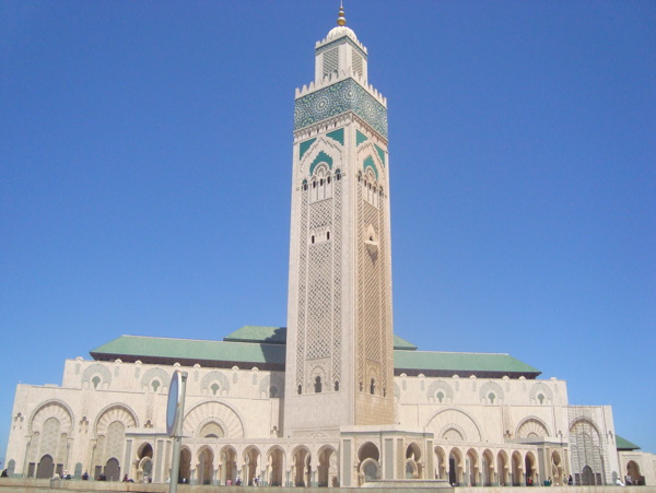 高清哈桑二世清真寺图片