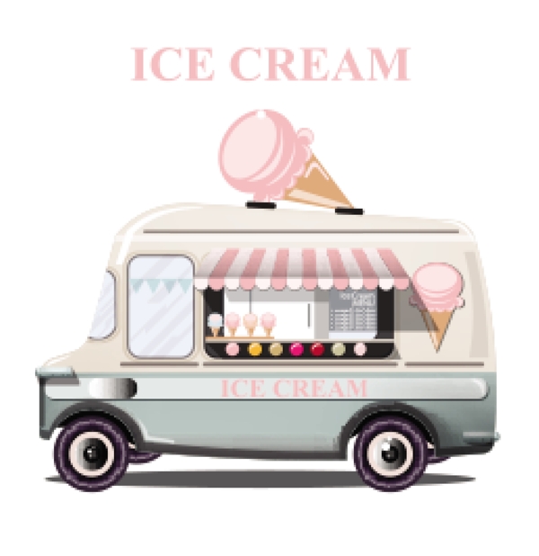 冰淇淋卡车