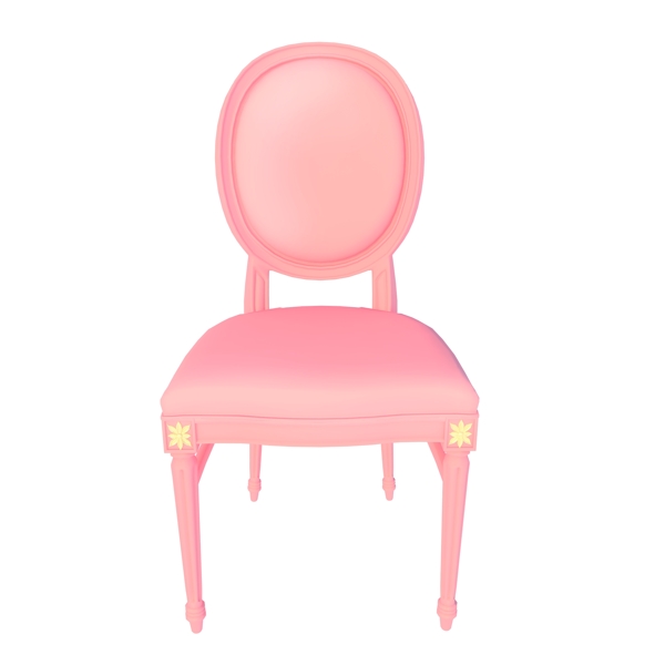 粉色家用椅子