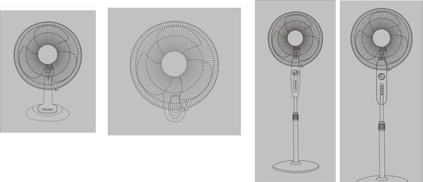风扇矢量图
