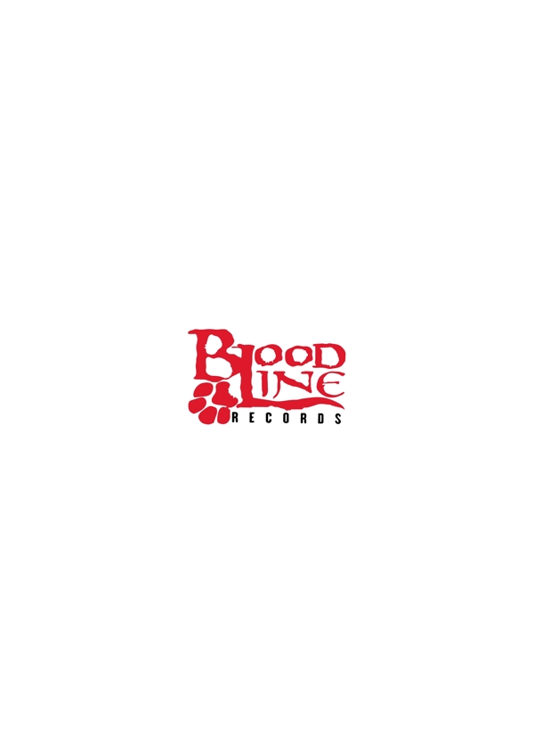 BloodLineRecords1logo设计欣赏BloodLineRecords1乐队标志下载标志设计欣赏