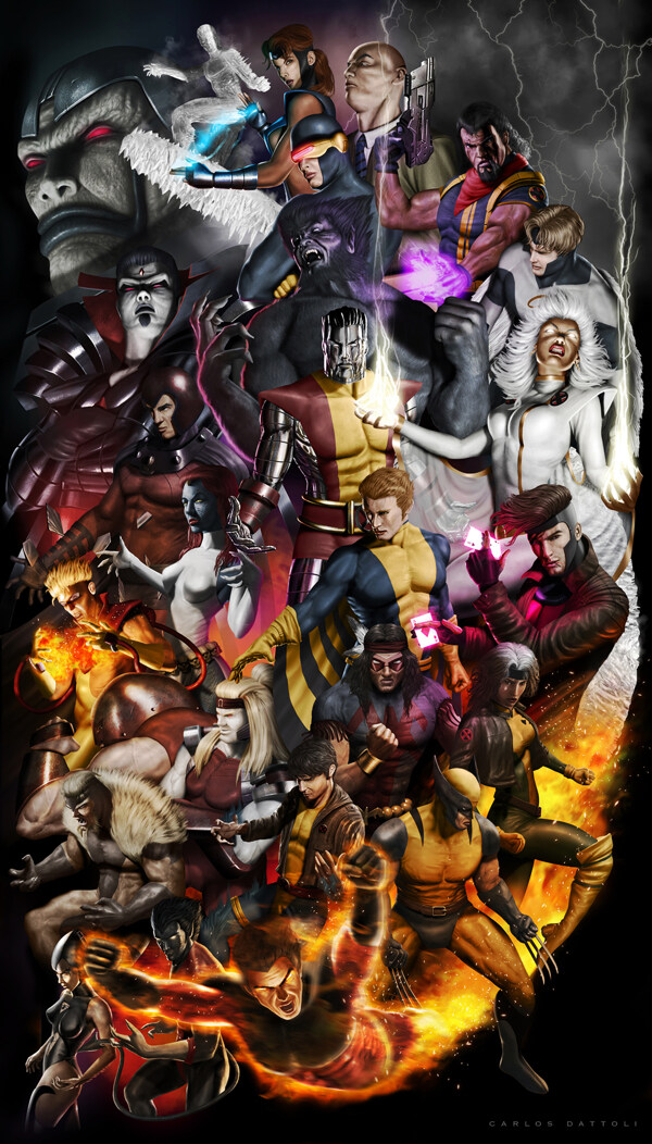 漫威超级英雄X战警系列人物壁纸