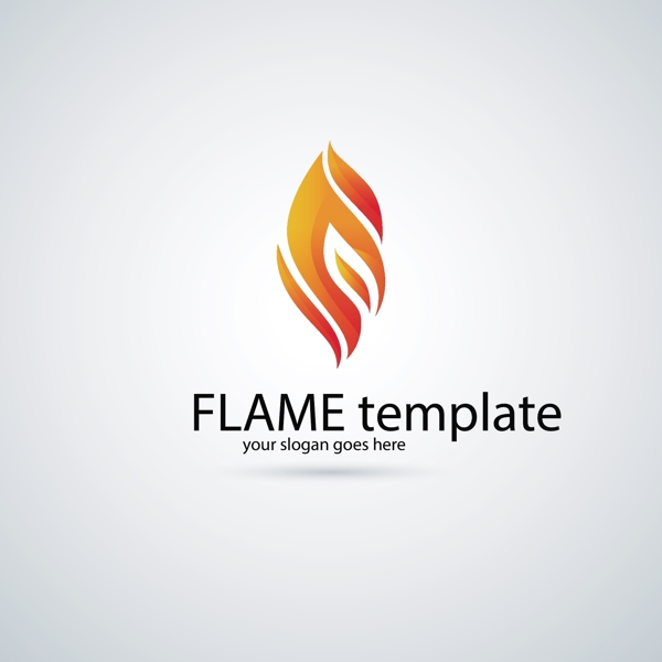 火焰标志logo模板