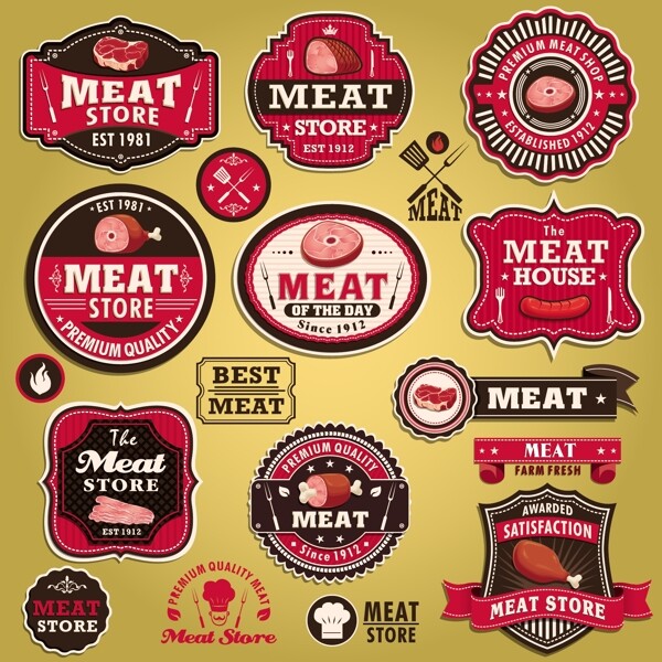 肉类食品贴标