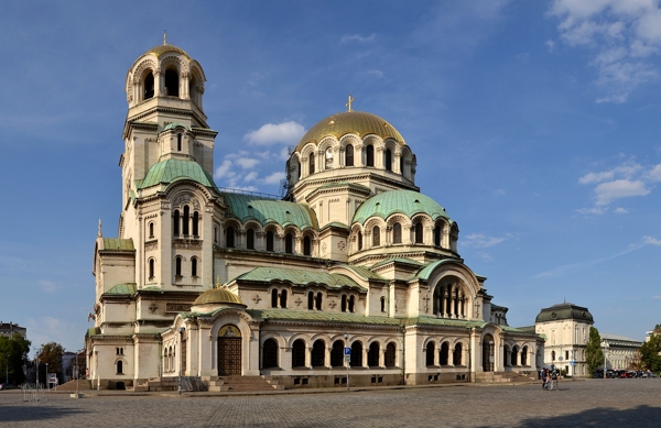 保加利亚亚历山大涅夫斯基大教堂图片
