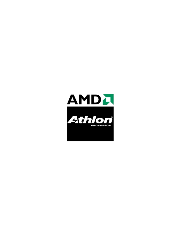 AMDAthlonprocessorlogo设计欣赏IT高科技公司标志AMDAthlonprocessor下载标志设计欣赏